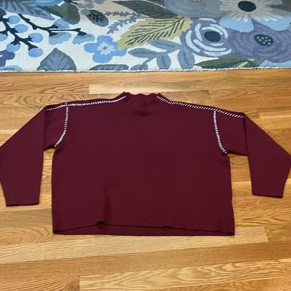 Anthropologie Cary’s Mock-Neck Sweater Size L NWOT - Picture 5 of 13
